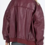 Daddy-Issues-Aimee-Lou-Wood-Bomber-Leather-Jacket-Back