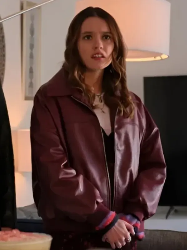 Daddy-Issues-Aimee-Lou-Wood-Bomber-Leather-Jackets