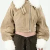 Emily-in-Paris-S04-Camille-Razat-Faux-Fur-Trim-Suede-Jacket