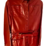 Emily-in-Paris-S04-Lily-Collins-Leather-Burgundy-Jacket