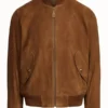 Evil-Season-4-Mike-Colter-Bomber-Suede-Jacket