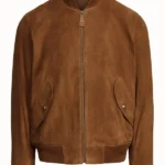 Evil-Season-4-Mike-Colter-Bomber-Suede-Jacket