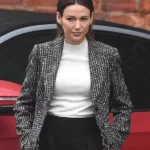 Fool-Me-Once-Michelle-Keegan-Checkered-Trench-Coat