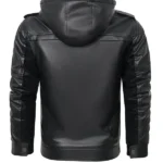 Fred-Mens-Black-Hooded-Leather-Jacket-Back.