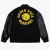 Golden-State-Warriors-Black-Out-Vintage-Logo-Varsity-Jacket-Back.