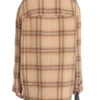 Happy Face Ivy Checkered Jacket Back