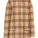 Happy Face Ivy Checkered Jacket Front