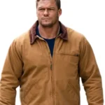 Jack Reacher Brown Cotton Jacket