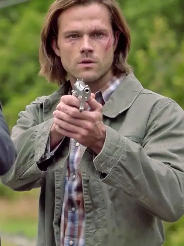 Jared-Padalecki-Supernatural-Season-11-Green-Jacket