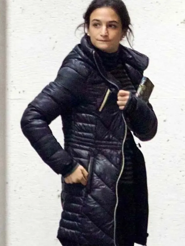 Jenny-Slate-Venom-Parachute-black-Puffer-Coat-1