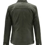 Jewel-Mens-Green-Leather-Shirt-Jacket-Back.