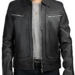 John-Black-Biker-Leather-Biker-Jacket