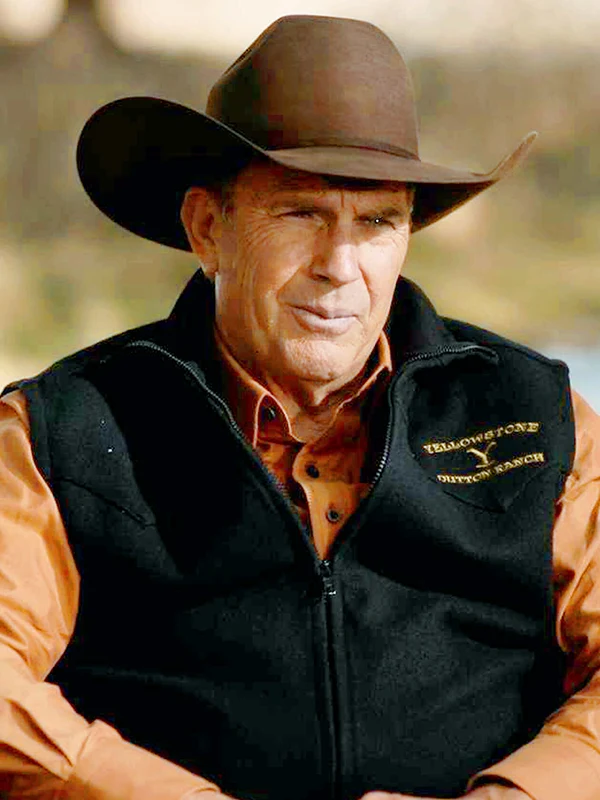John-Dutton-Black-Vest-Yellowstone-Season-5