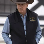 John-Dutton-Yellowstone-Black-Cotton-Vest