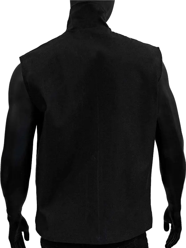 John-Dutton-Yellowstone-Black-Cotton-Vest-Back