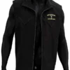 John-Dutton-Yellowstone-Black-Cotton-Vest-Front