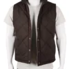 John-Dutton-Yellowstone-Brown-Quilted-Vest