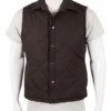 John-Dutton-Yellowstone-Quilted-Brown-Vest