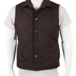 John-Dutton-Yellowstone-Quilted-Brown-Vest