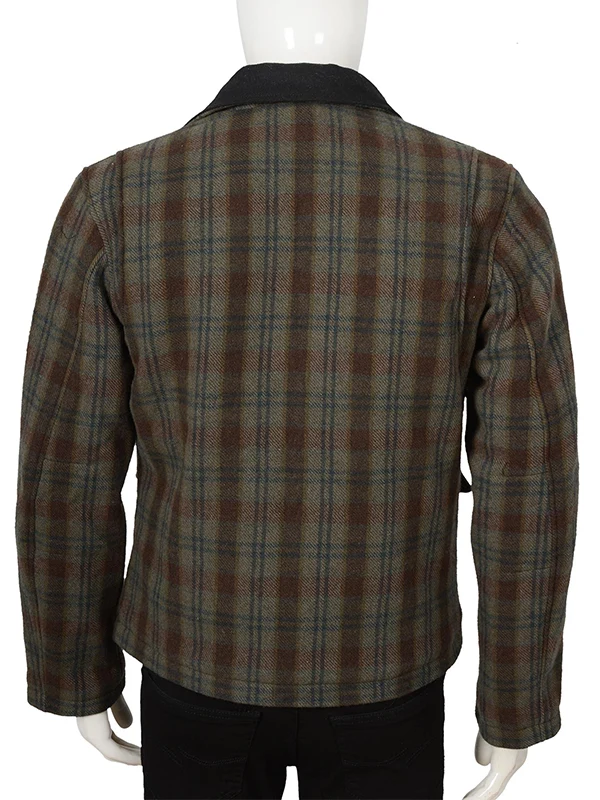 John-Dutton-Yellowstone-Wool-Plaid-Jacket