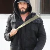 Jon-Bernthal-The-Punisher-Frank-Castle-Black-Cotton-Jacket