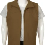Kevin-Costner-Yellowstone-Leather-Vest-Front