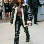 Kim-Kardashian-Leather-Shearling-Jacket.
