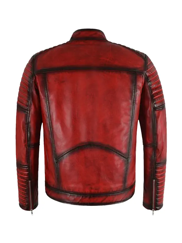 Kyle-Mens-Red-Moto-Vintage-Leather-Jacket-Back.