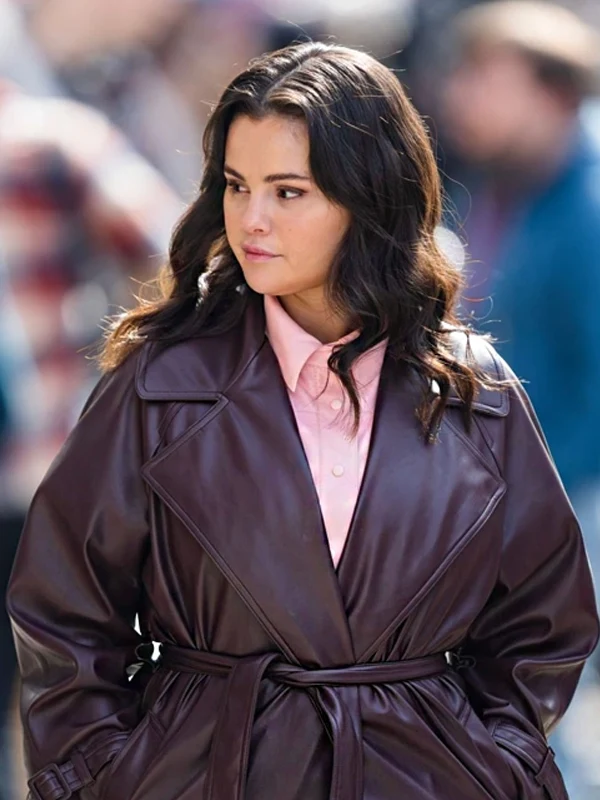 Mabel-Mora-Only-Murders-In-The-Building-S03-Leather-Coat