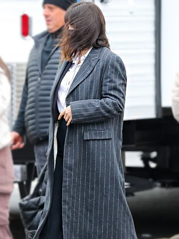 Mabel-Mora-Only-Murders-In-The-Building-S03-Pinstripe-Coat.