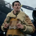Masters-Of-The-Air-Callum-Turner-B3-Shearling-Jacket