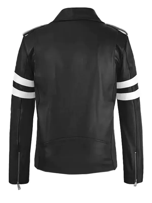 Medley-Mens-Black-Cafe-Racer-Leather-Jacket-Back.