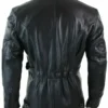 Men-Biker-Style-Black-Leather-Long-Jacket