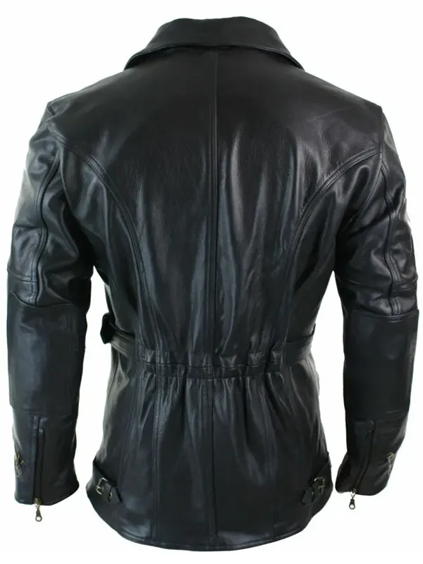 Men-Biker-Style-Black-Leather-Long-Jacket