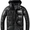 Men-Black-Leather-Puffer-Jacket-with-Hood.