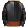 Men-Black-and-Brown-B3-Shearling-Leather-Jacket-Back