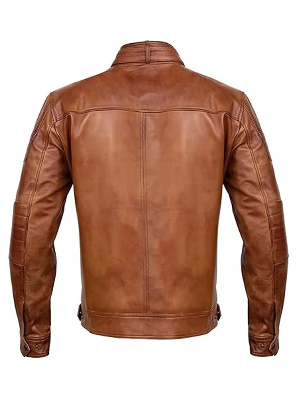 Men-Cafe-Racer-Motorcycle-Style-Solid-Color-Leather-Jacket