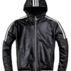 Men-Casual-Style-Black-Bomber-Hooded-Jacket
