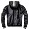 Men-Casual-Style-Black-Bomber-Jacket-with-Hood