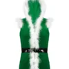 Men-Classic-Fur-Hooded-Christmas-Green-Vest