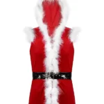 Men-Fur-Hooded-Christmas-Red-Vest