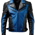 Men-Stylish-Retro-Black-and-Blue-Motorcycle-Jacket.