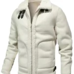 Men-Stylish-White-Shearling-Leather-B3-Flight-Jacket.