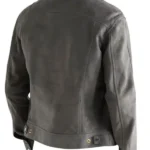 Men-Trucker-Grey-Suede-Leather-Jacket-Back