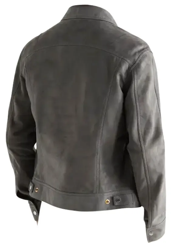 Men-Trucker-Grey-Suede-Leather-Jacket-Back