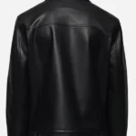Mens-Black-Sheepskin-Leather-Trucker-Jacket-Back