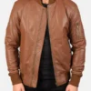 Mens-Bohemia-Brown-Leather-Jacket