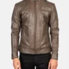 Mens-Brown-Hooded-Cheetah-Leather-Jacket