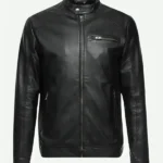 Mens-Cafe-Racer-Classic-Black-Leather-Jacket