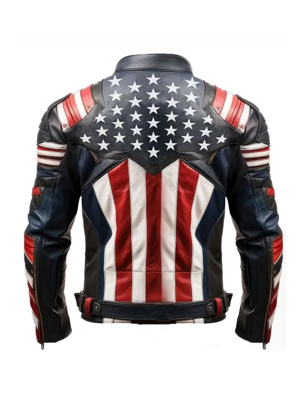 Mens-Cafe-Racer-Style-USA-Flag-Leather-Jacket-Back